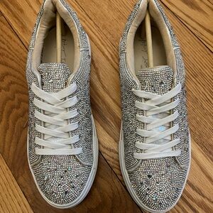 Betsey Johnson - NEW in Box - Sidney Rhinestone Sneaker